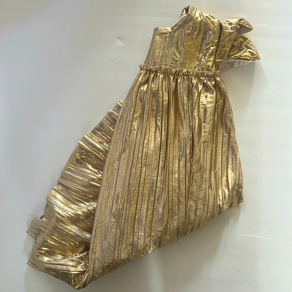OshKosh B'gosh Shiny Gold Dress